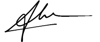 Abe Hamadeh Signature.
